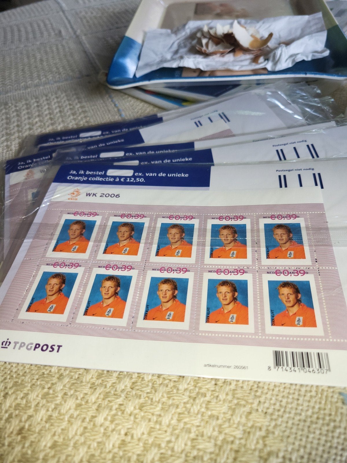 Postzegels dirk kuyt postfris, Ophalen of Verzenden, Nederland