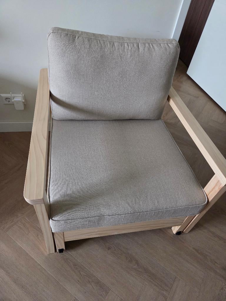 Ikea TORNSBORG Armchair-bed, Ophalen, Eenpersoons, Beige, Nieuw
