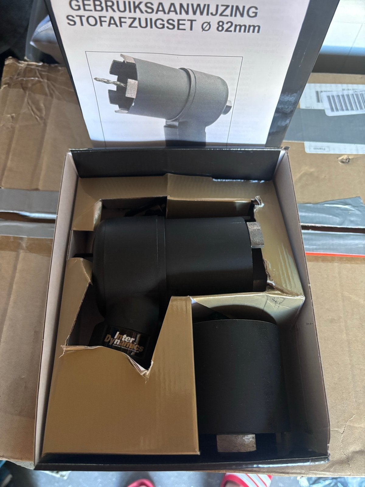 Diamant Dozenboren 82mm met Stofzuigadapter - Nieuw, Ophalen of Verzenden, Nieuw, Overige typen