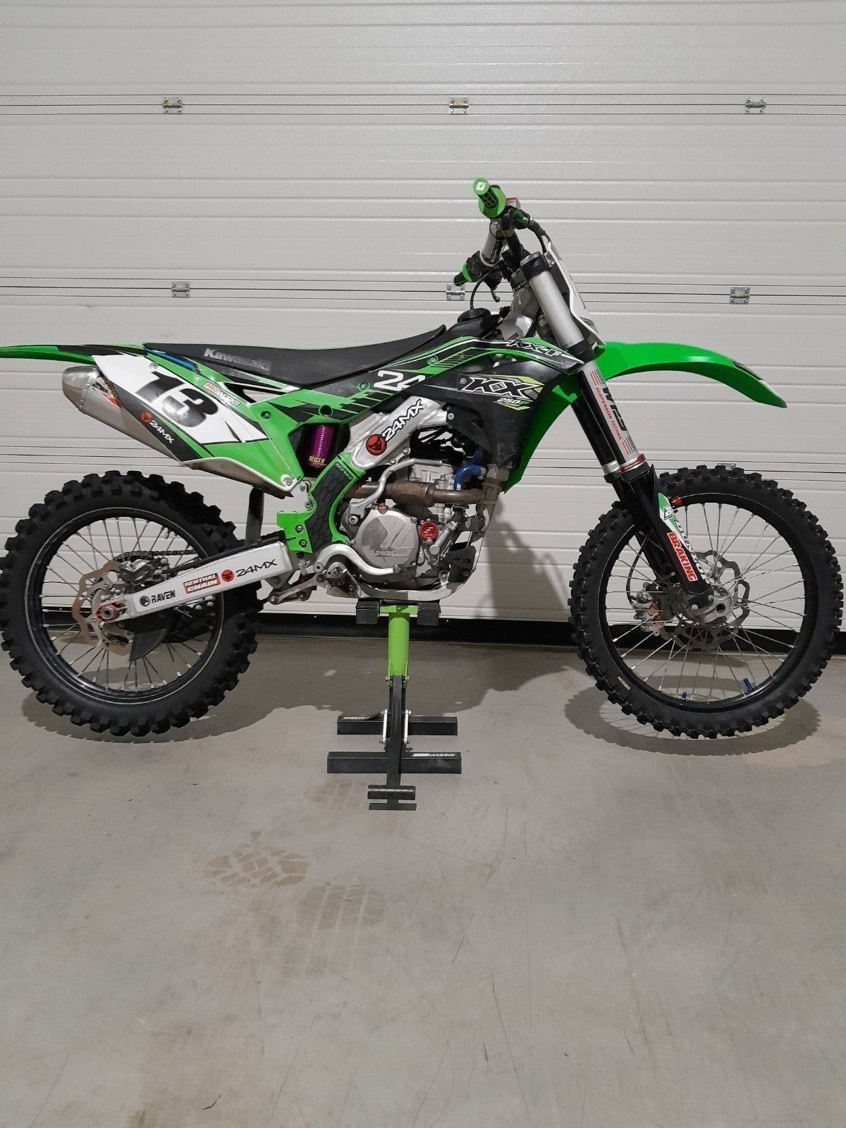Kawasaki KXF 250 2018, Ophalen, 250 cc, Overige merken