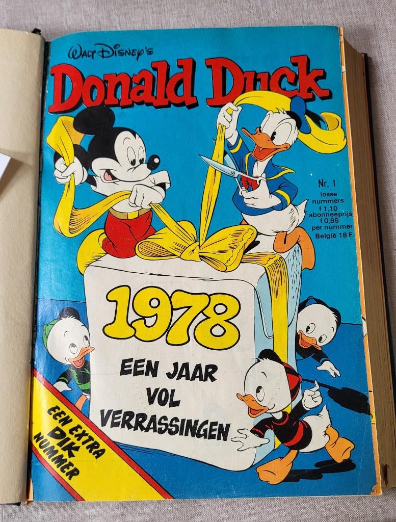 Ingebonden Donald Duck jaargang 1978, Boeken, Gelezen, Complete serie of reeks, Walt Disney, Ophalen of Verzenden