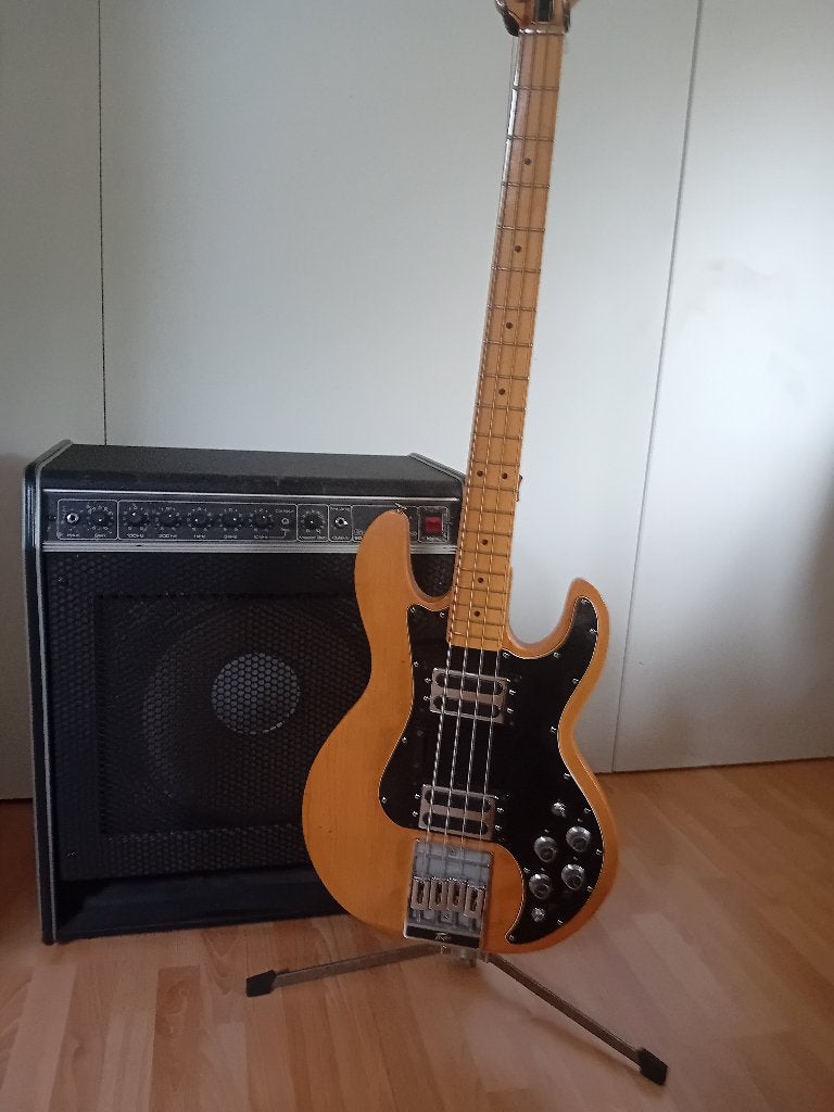 Peavey t-40 Vintage Basgitaar + 60W Ohm bas combo, Muziek en Instrumenten, Ophalen, Gebruikt, Elektrisch