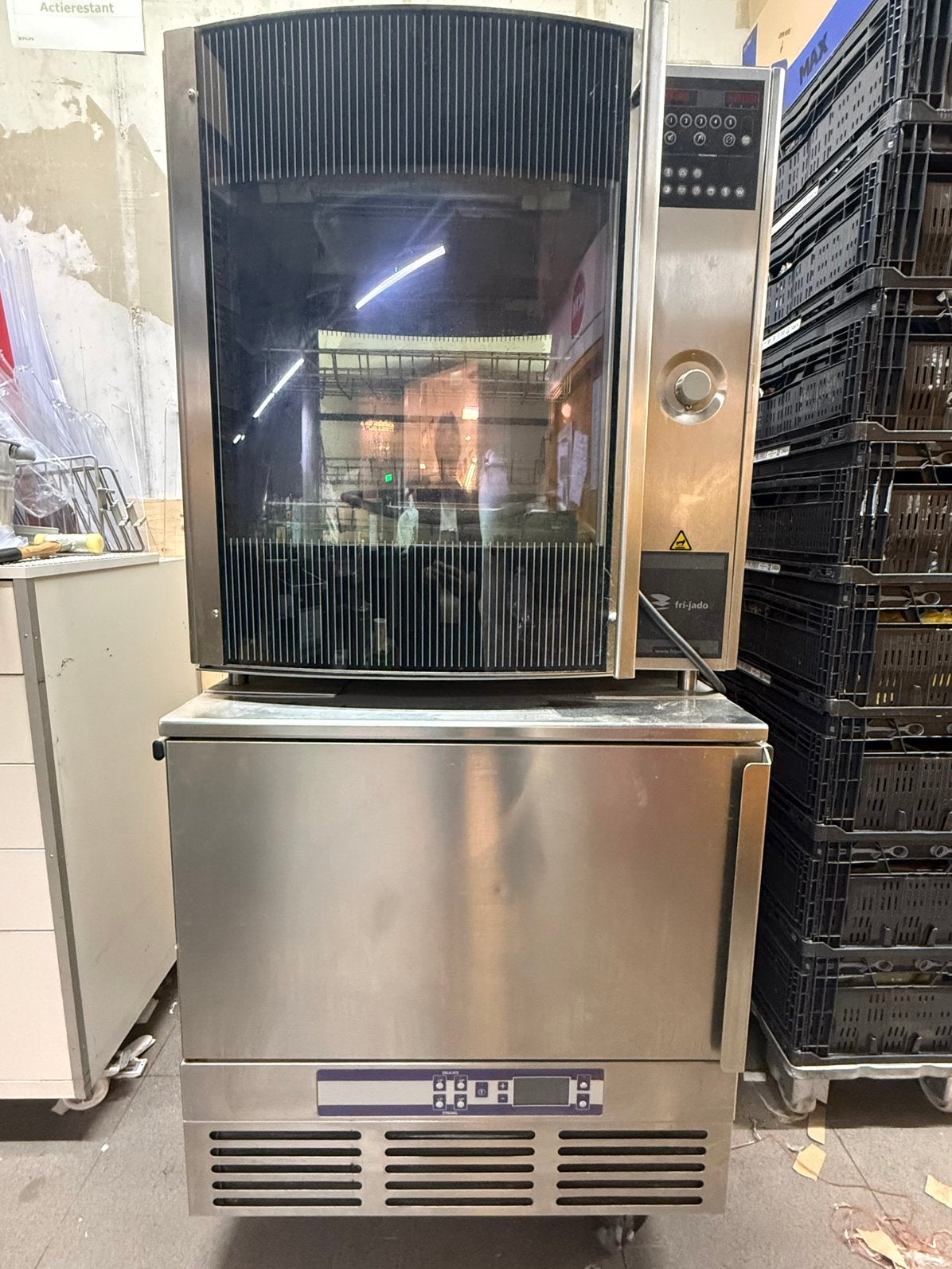 Fri-Jado STG5-P rotisserie/kippengrill, Ophalen, Gebruikt, Fornuis, Frituur en Grillen