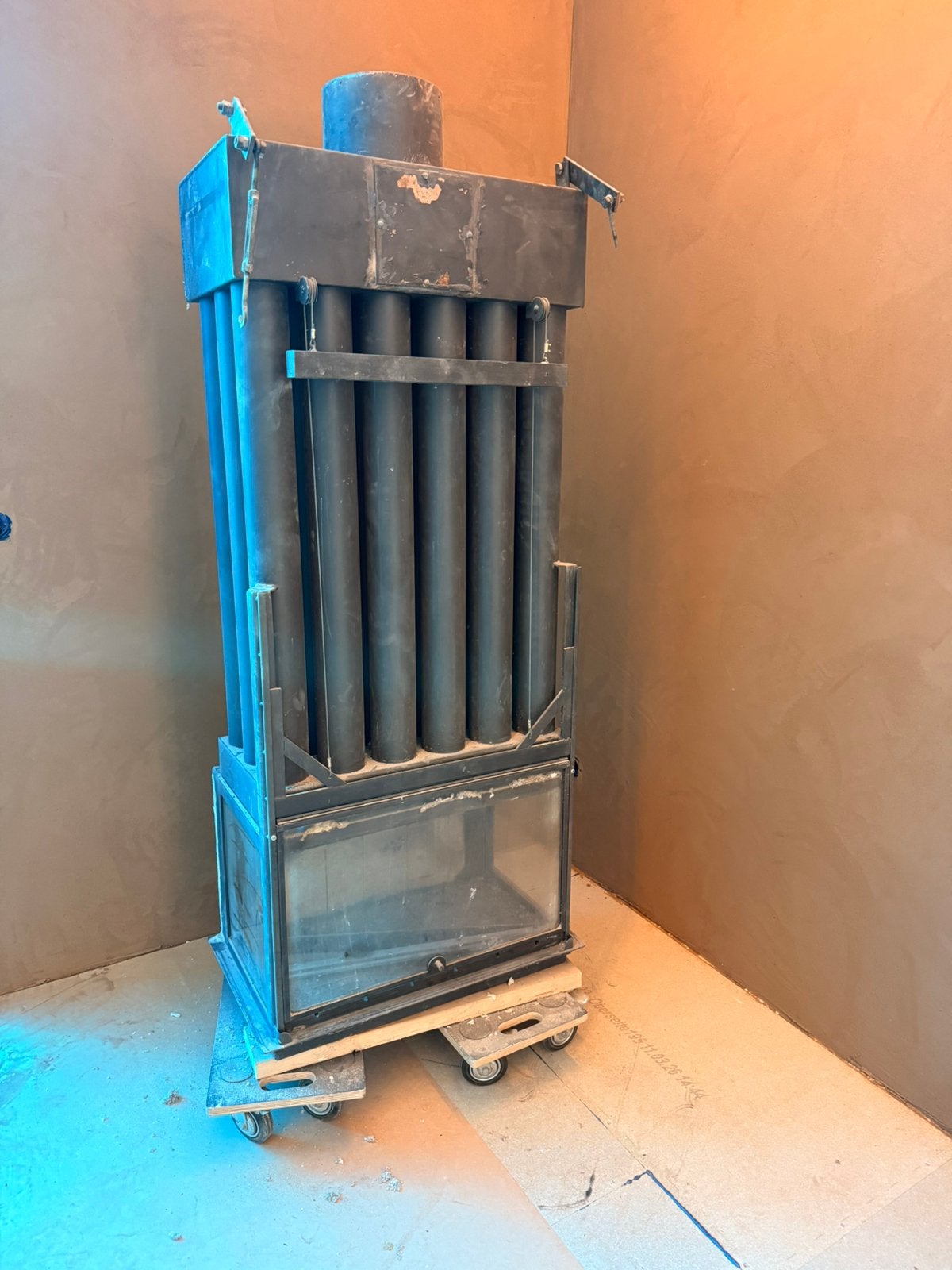 Kachel-warmtewisselaar, Ophalen of Verzenden, Zo goed als nieuw, Overige brandstoffen, Petroleumkachel