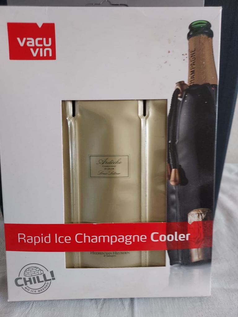 Vacu Vin Rapid Ice Champagne Cooler - Nieuw, Ophalen, Flessenkoeler, Kunststof, Zo goed als nieuw