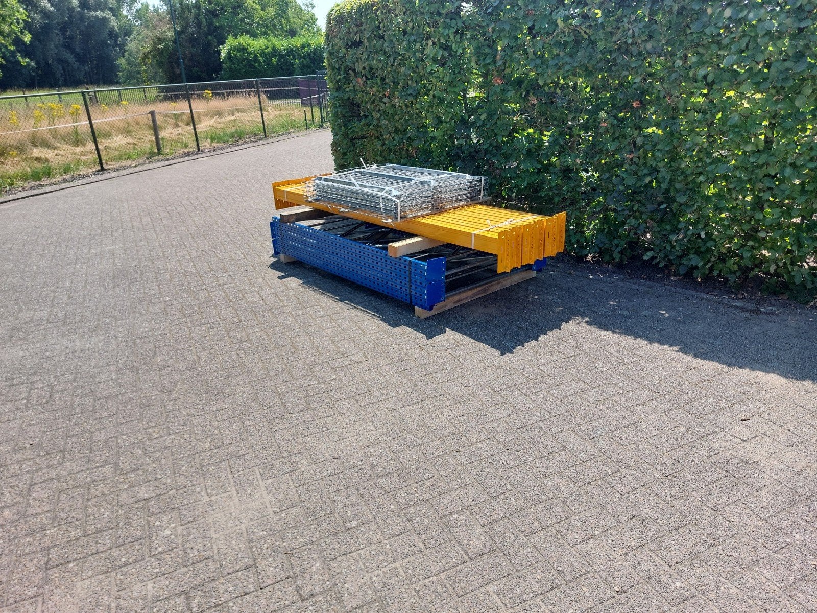 8,5 meter esmena magazijnstelling palletstelling stelling, Ophalen