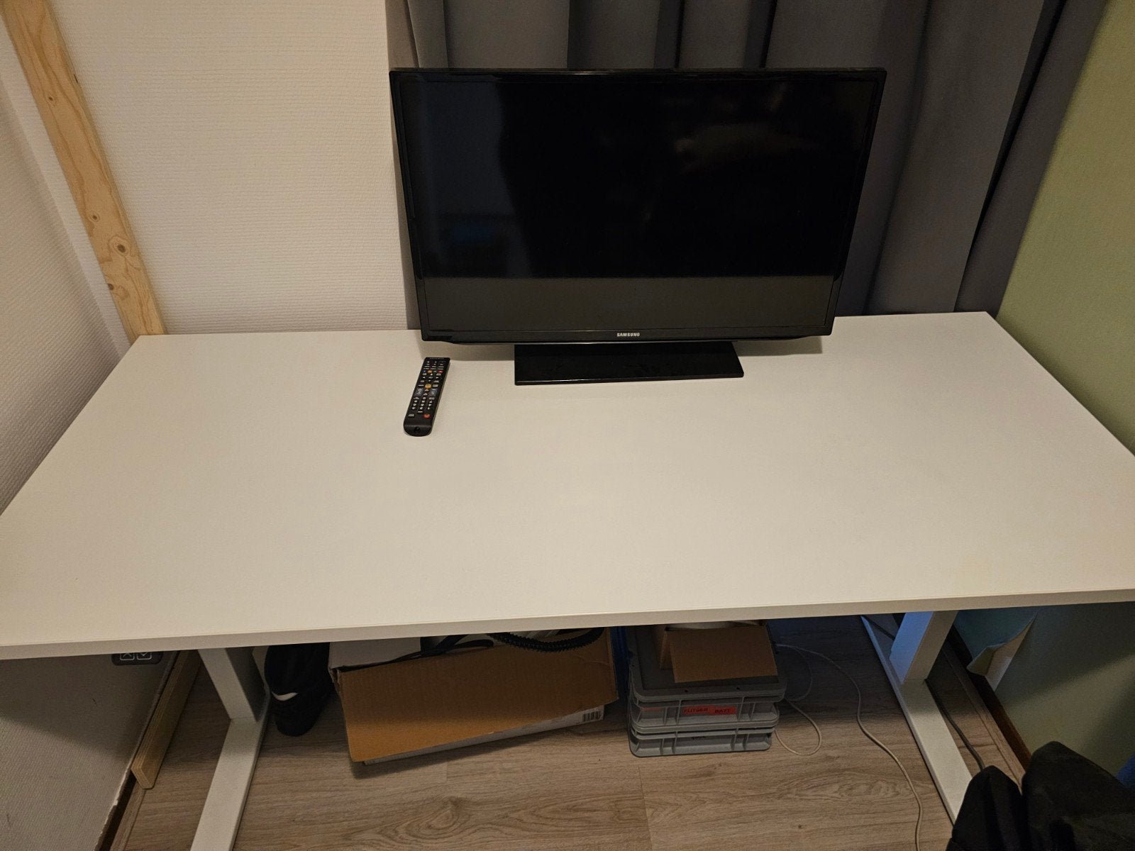 elektrisch hoog/laag bureau 170x74cm, Huis en Inrichting, Bureaus, Ophalen, Elektrisch, Metaal, 74 cm