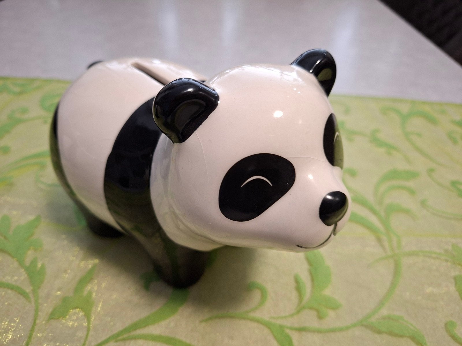 Spaarpot Panda, per stuk, Ophalen of Verzenden, Steen, Aardewerk of Keramiek, Dier