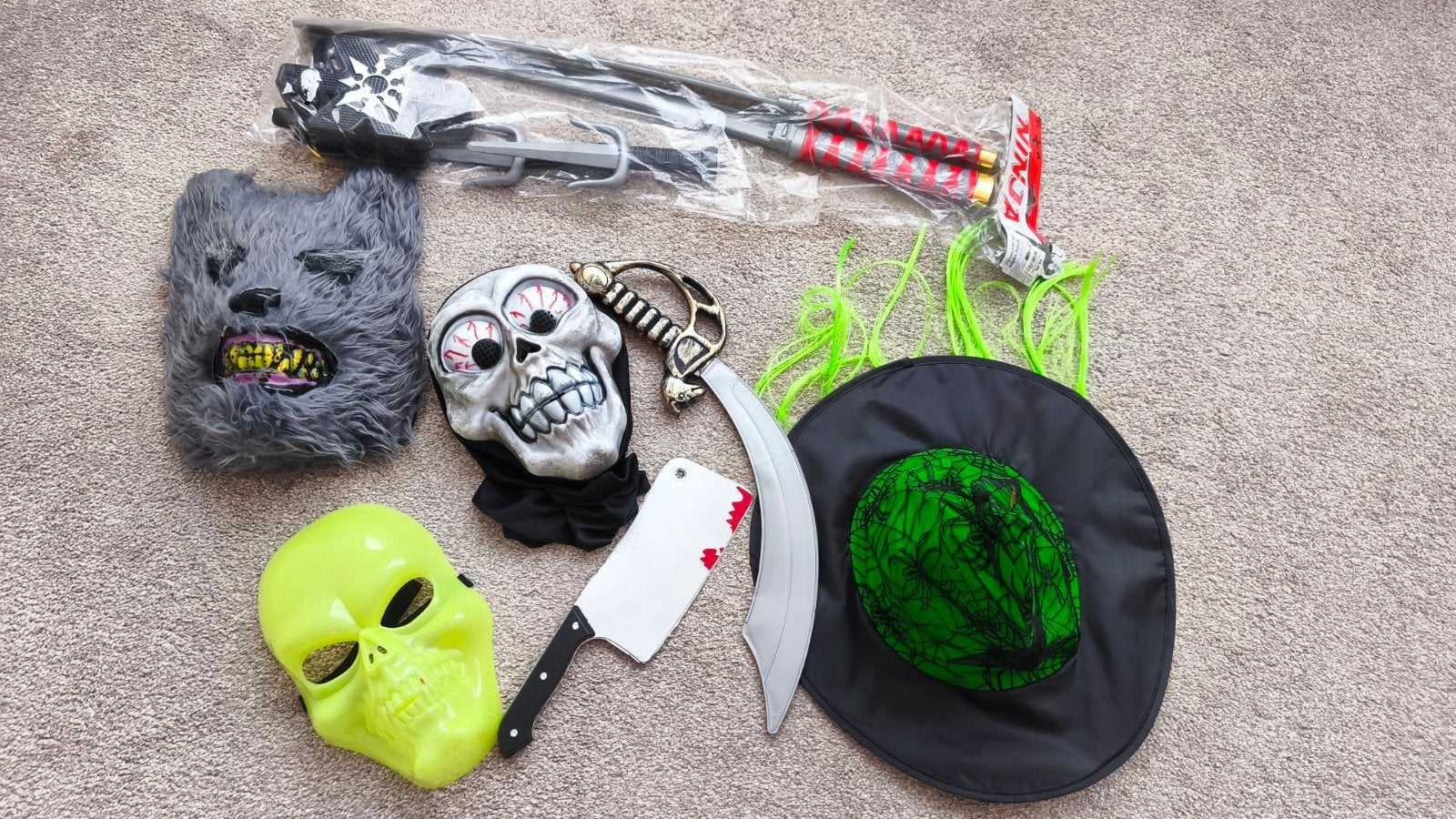 Halloween accessoires, Ophalen, Zo goed als nieuw, Feestartikel, Halloween of Griezel