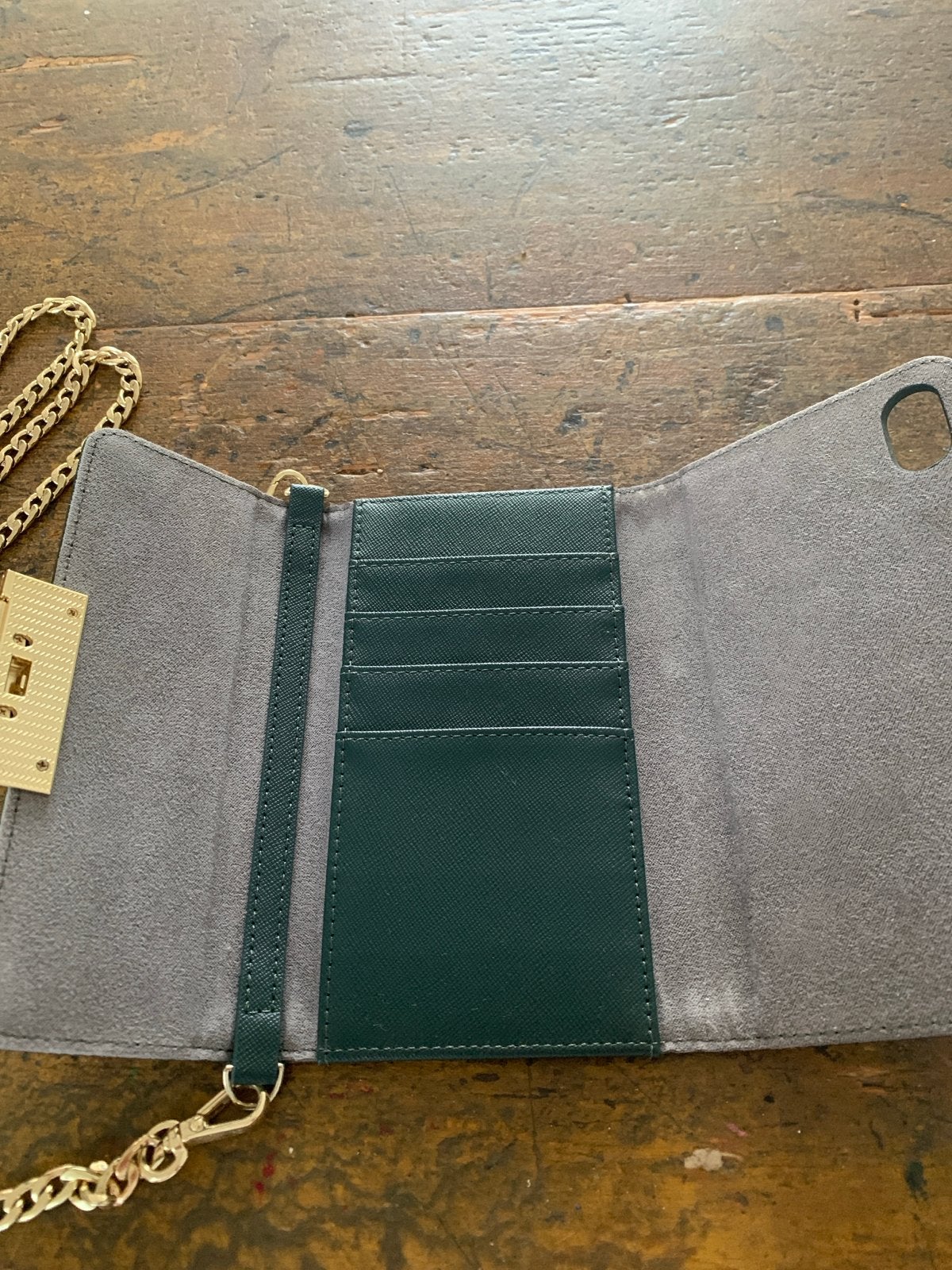 Ideal of Sweden telefoonhoesje met ketting - Donkergroen, Ophalen of Verzenden, Nieuw, Hoesje of Tasje