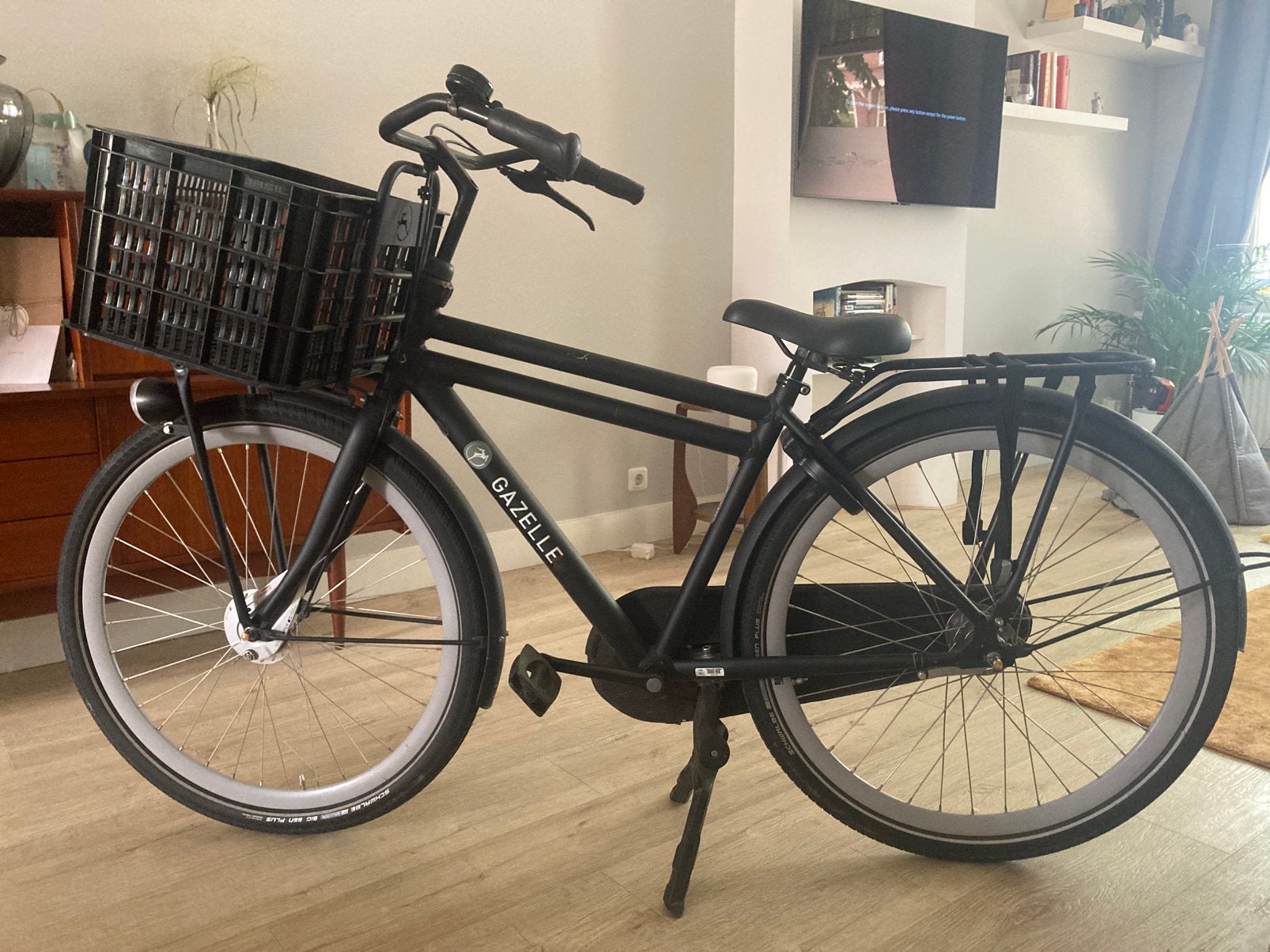 Gazelle jongensfiets, Terugtraprem, Ophalen, 26 inch of meer, Handrem