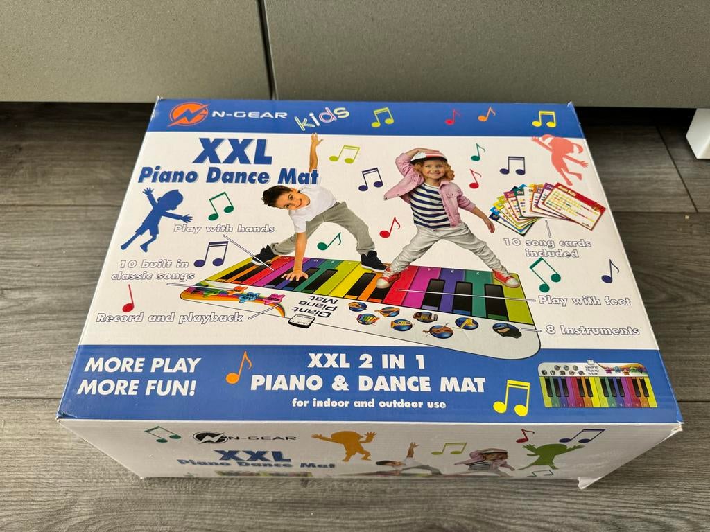 N-GEAR XXL Piano Dance Mat, Ophalen of Verzenden, Zo goed als nieuw, Elektronica, Met geluid