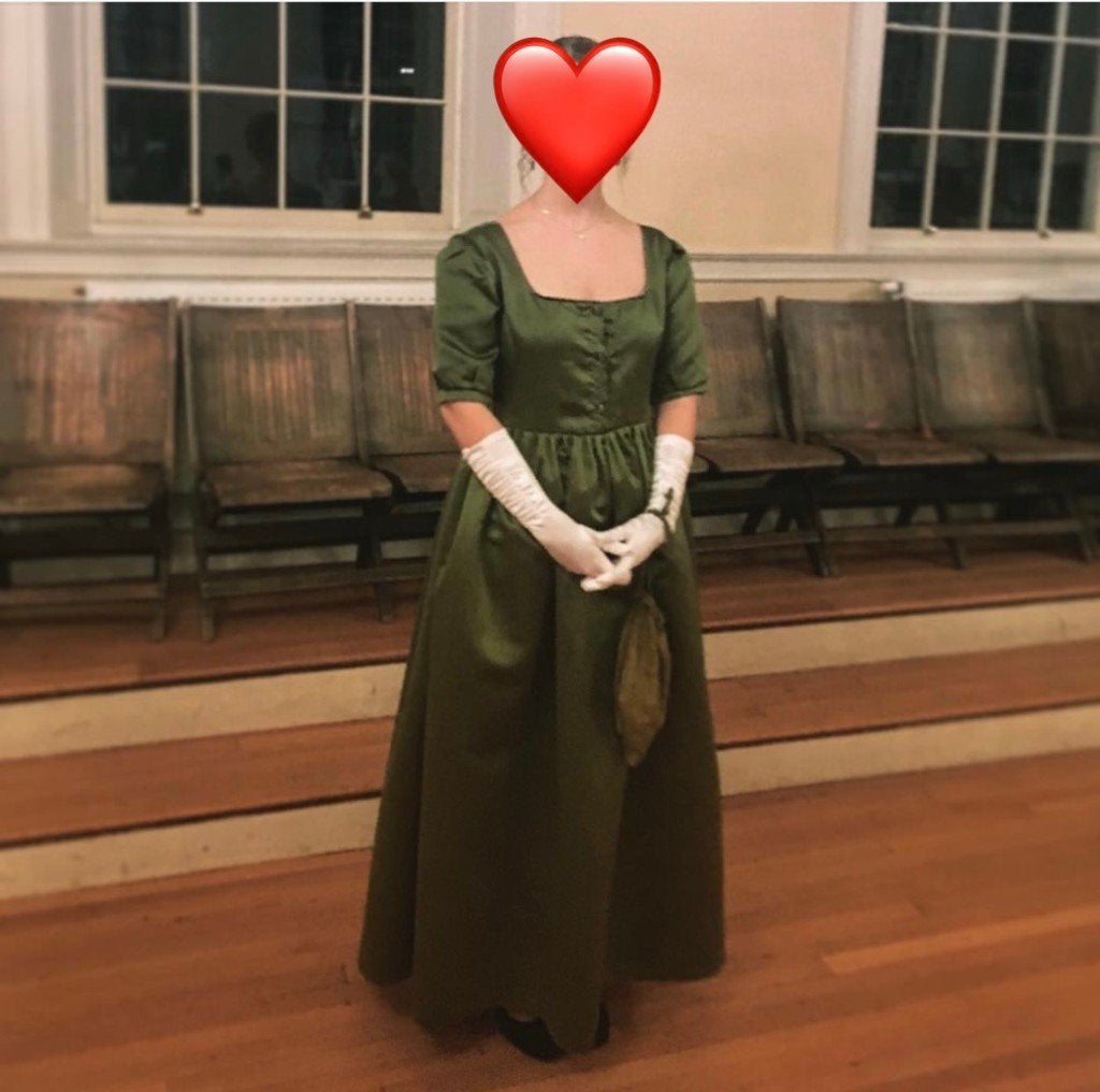 Jane Austen / Bridgerton / Regency dress, Maat 38/40 (M), Ophalen of Verzenden, Onbekend, Zo goed als nieuw