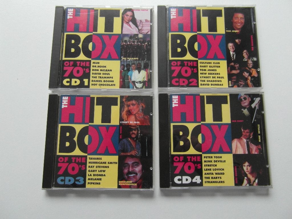 CD's the hitbox of the 70's, Ophalen of Verzenden, Zo goed als nieuw, Pop