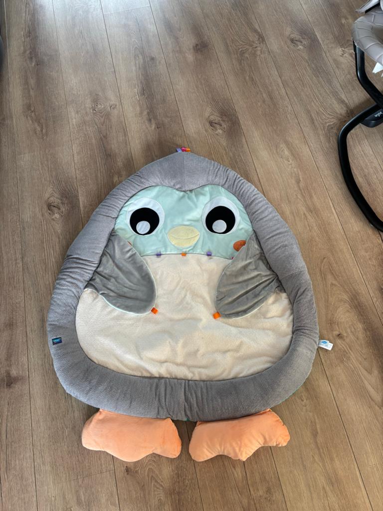 Playgro speelkleed Snuggle me Penguin Tummy Time gym, Ophalen, Zo goed als nieuw, Speelkleed