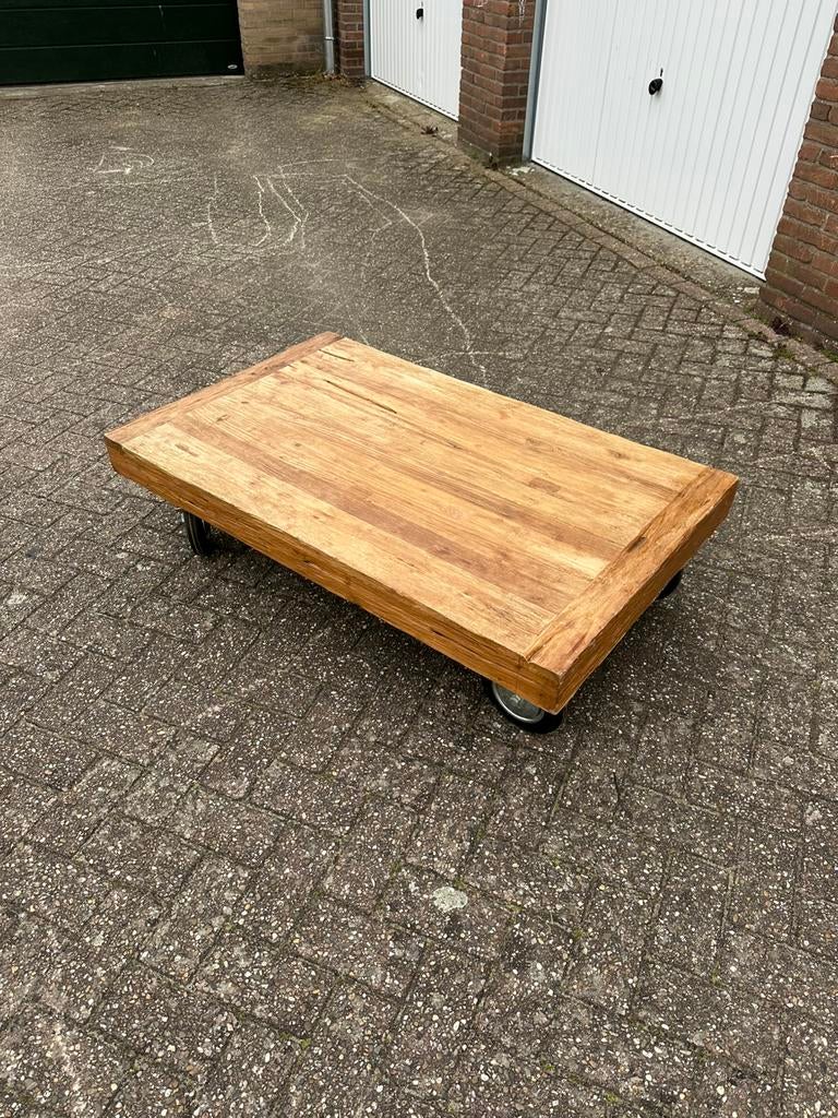 Salontafel, 100 liter of meer, Ophalen of Verzenden, Zo goed als nieuw, Transportkar