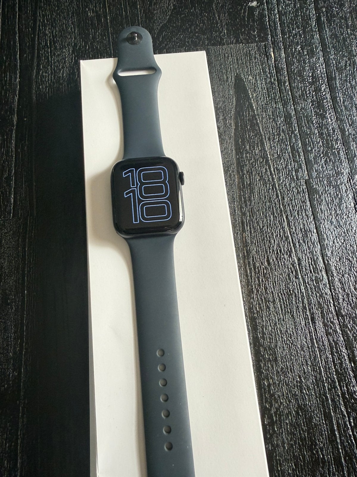 Apple Watch SE 3 - 44 MM (zo goed als nieuw), Ophalen of Verzenden, Zo goed als nieuw, Zwart, IOS