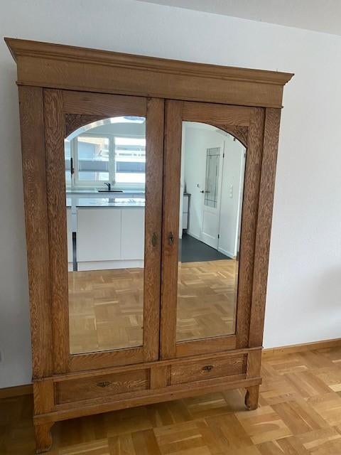 kast met spiegels, Antiek en Kunst, Ophalen