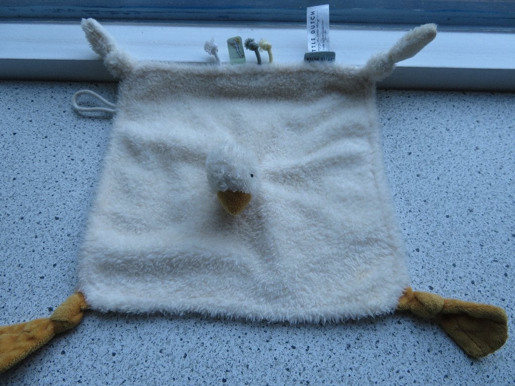 Knuffeldoek gans Goose merk Little Dutch grote maat, Little Dutch, Ophalen of Verzenden, Zo goed als nieuw, Wasbaar