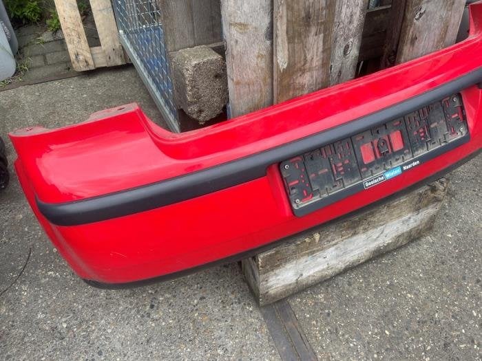 Achterbumper van een Volkswagen Polo, Gebruikt, -, -, Bumper