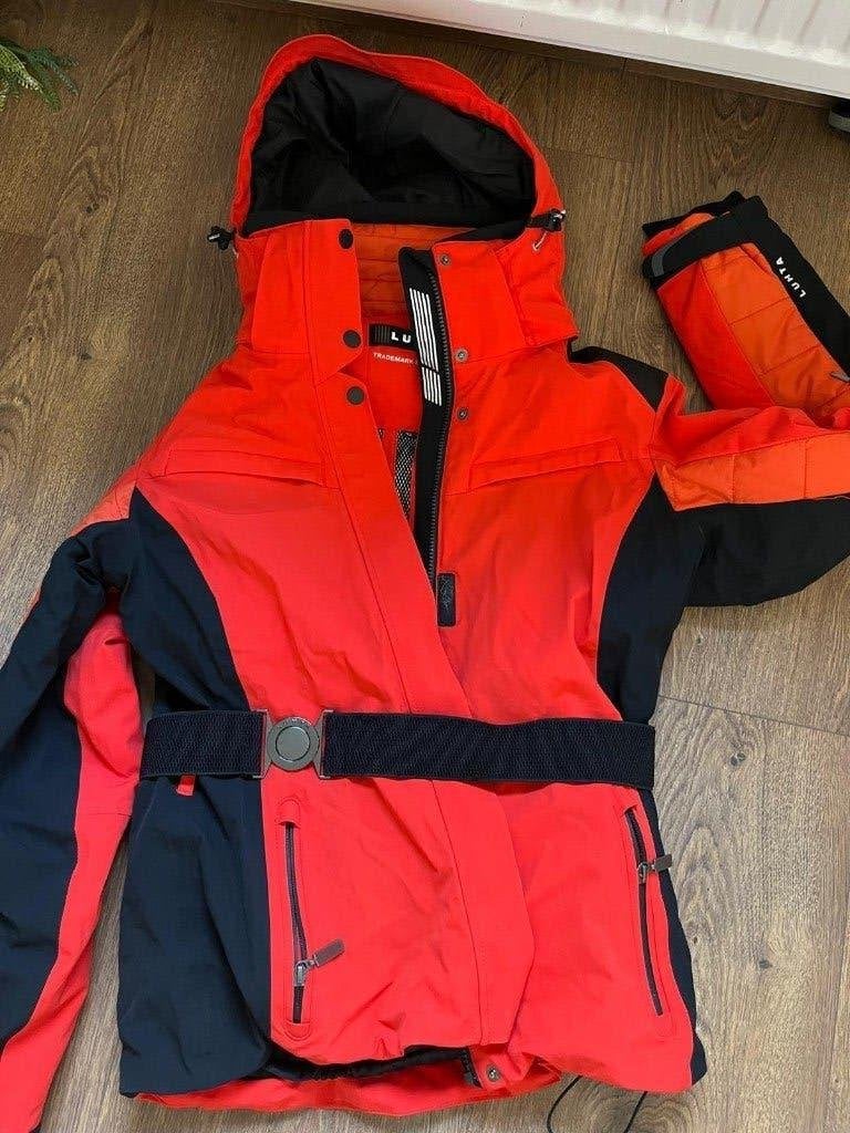 Luhta skijas vrouw rood maat 42, Luhta, Maat 42/44 (L), Ophalen of Verzenden, Zo goed als nieuw
