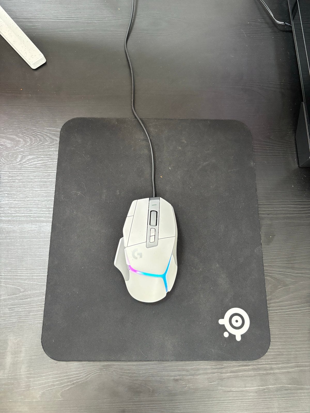 Te koop aangeboden mijn Logitech G502 X Plus Lightspeed wit, Computers en Software, Rechtshandig, Muis, Gebruikt, Gaming muis
