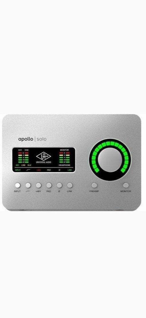 Universal Audio Apollo Solo Audio Interface, Ophalen of Verzenden, Zo goed als nieuw