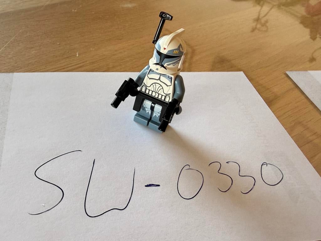 Lego Star Wars clone trooper commander Wolffe SW0330 minifig, Star Wars, Lego, Ophalen of Verzenden, Zo goed als nieuw