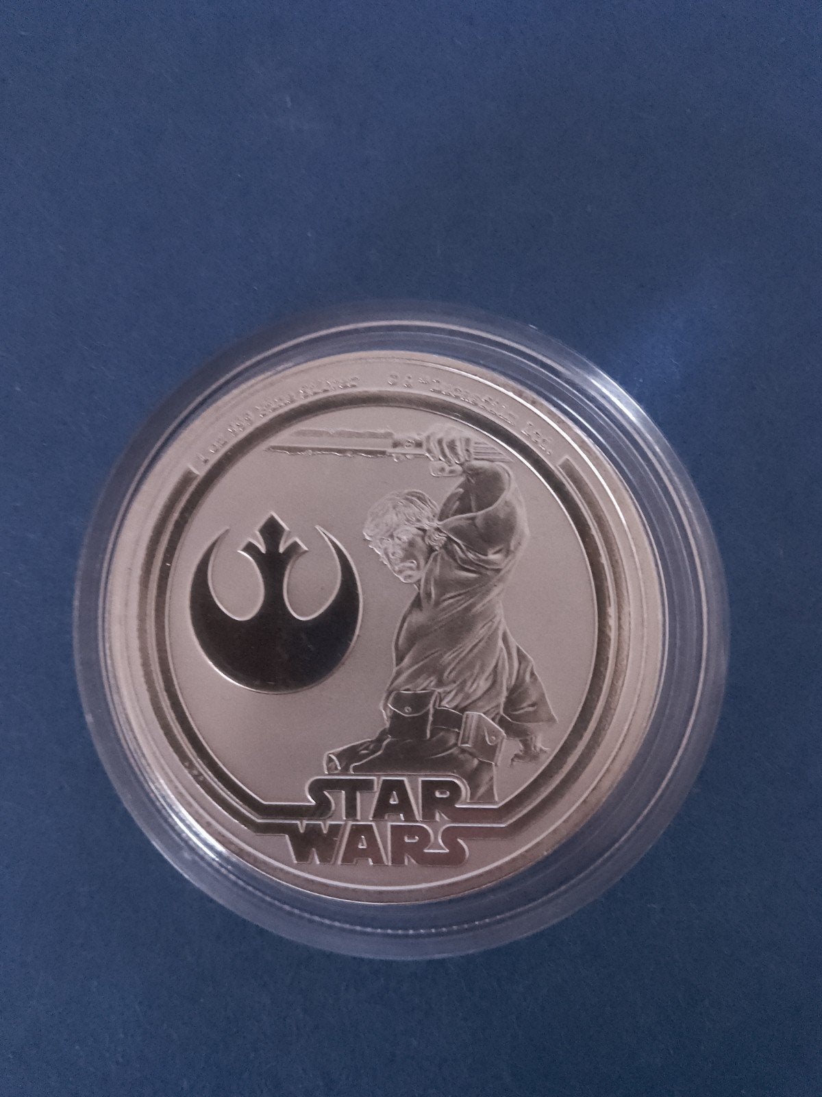 star Wars Luke Skywalker 2025 1 oz zilver, Ophalen of Verzenden, Zilver