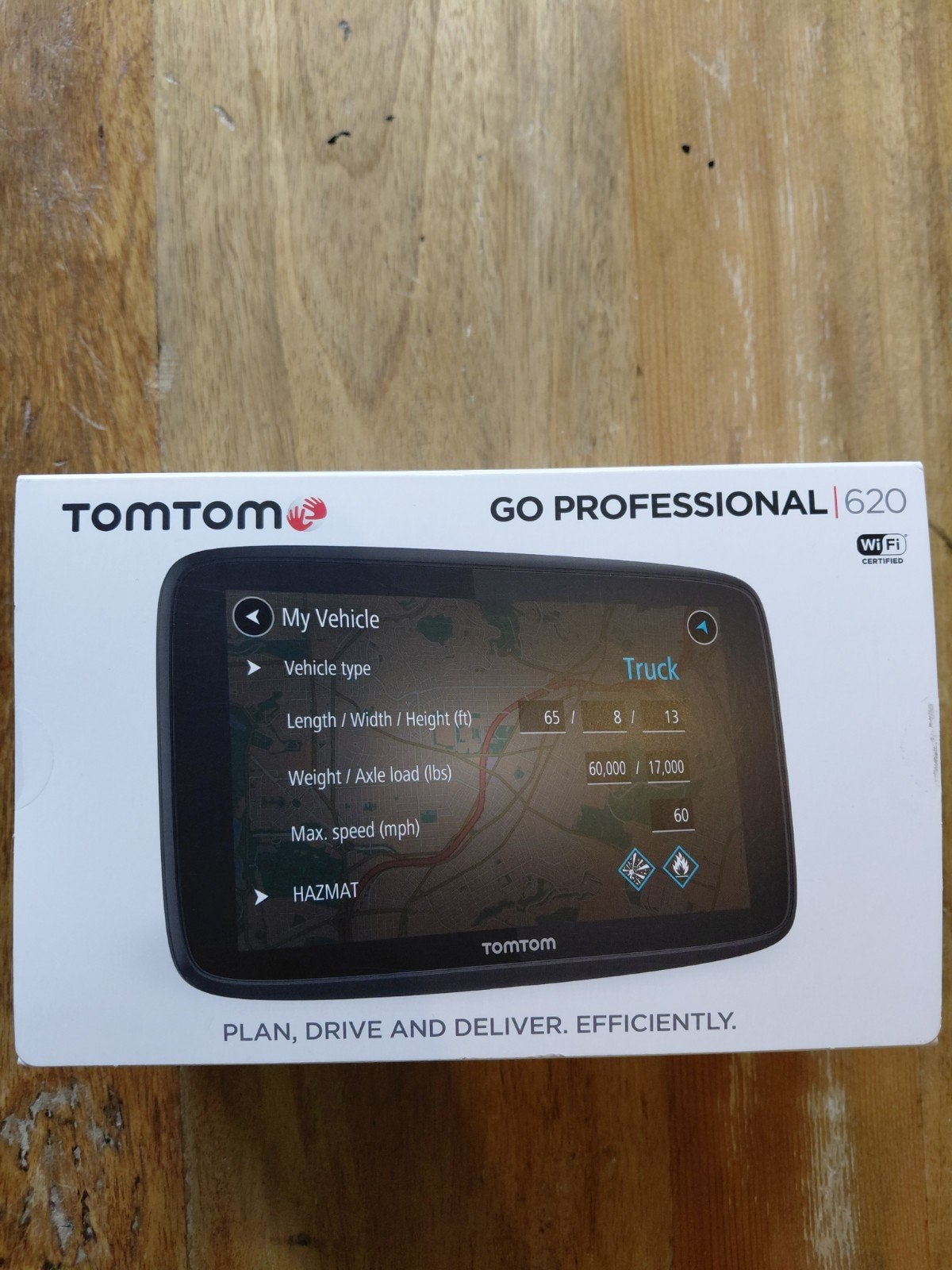TomTom Go Professional 620 navigatiesysteem, Ophalen, Nieuw