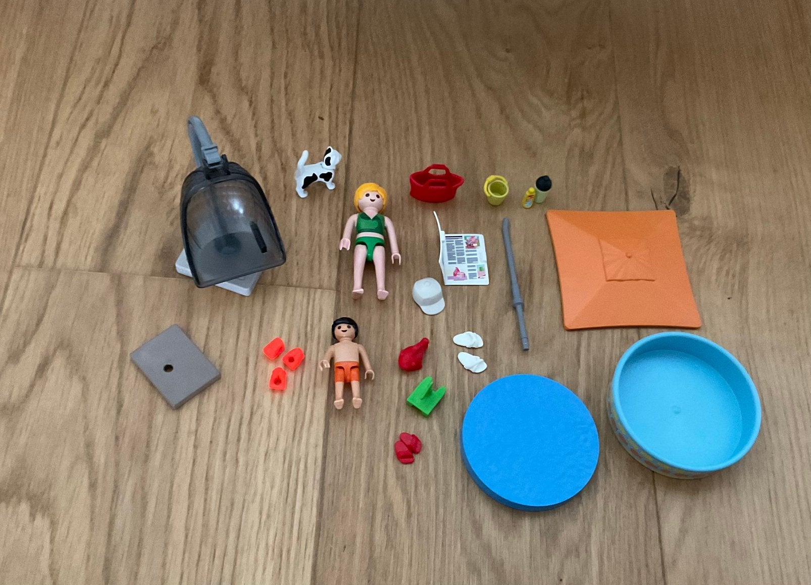 Playmobil my life 71476 zwembad set, Ophalen of Verzenden, Zo goed als nieuw