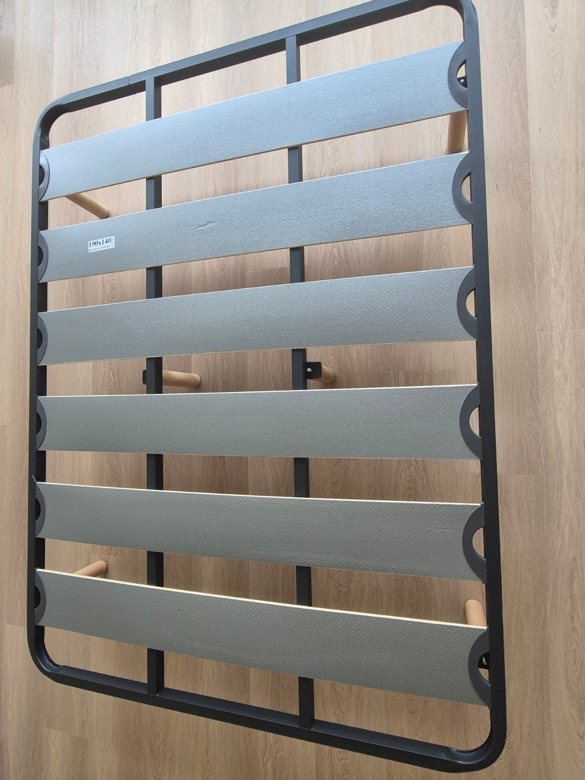 kavehome slated bed base 140x190, Huis en Inrichting, Slaapkamer | Bedden, Ophalen, Tweepersoons, Zo goed als nieuw, Metaal