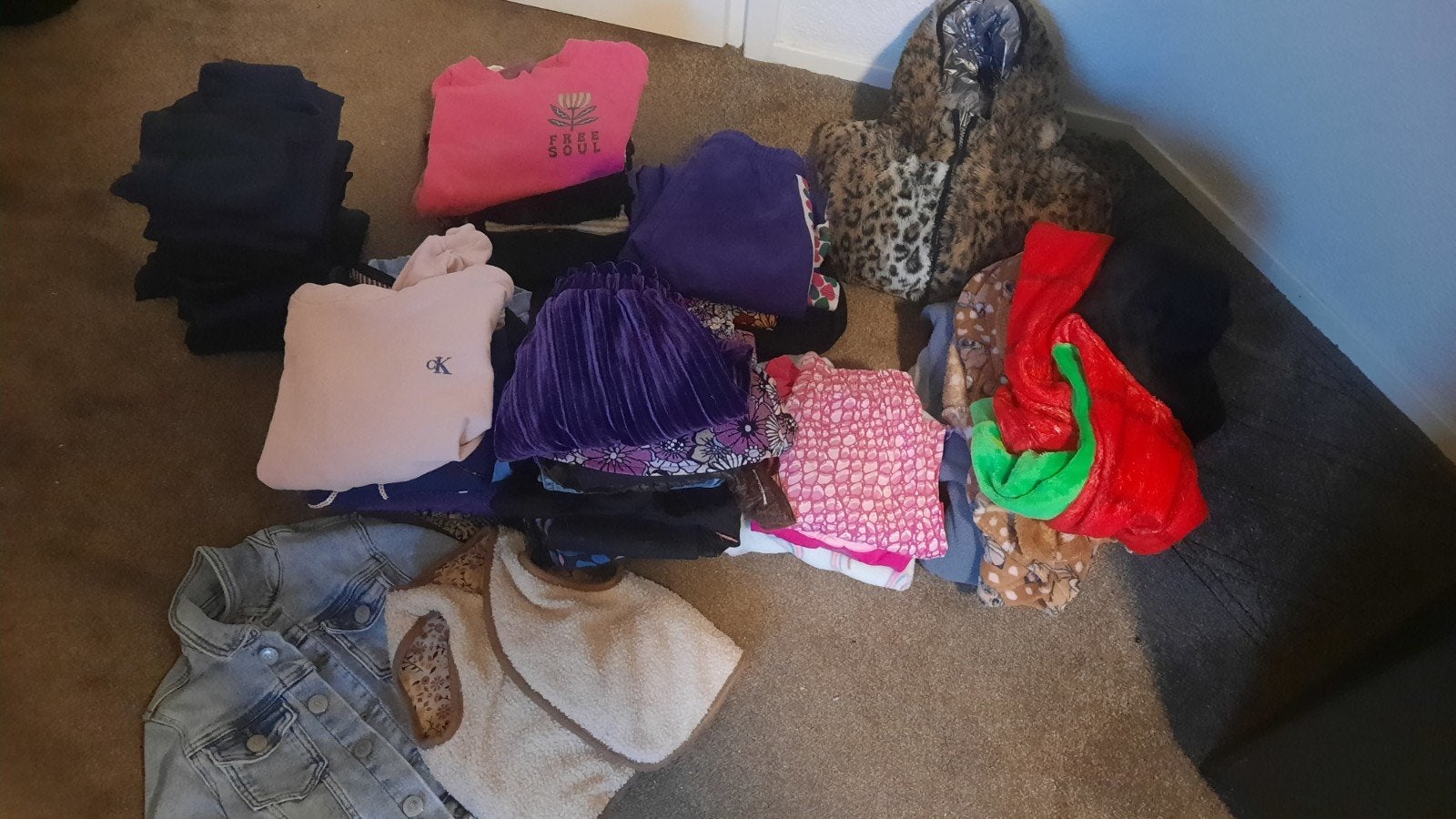 Meisjeskleding pakket 110/116 - Calvin Klein, Z8, Vingino, Ophalen of Verzenden, Gebruikt, Maat 110
