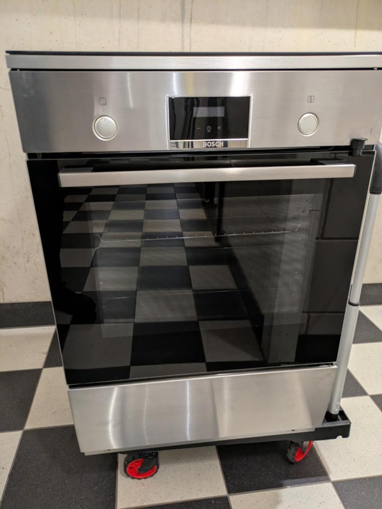 Bosch Serie 4 vrijstaand inductie fornuis,, Witgoed en Apparatuur, Fornuizen, Ophalen, 60 cm of meer, 4 kookzones, Zo goed als nieuw