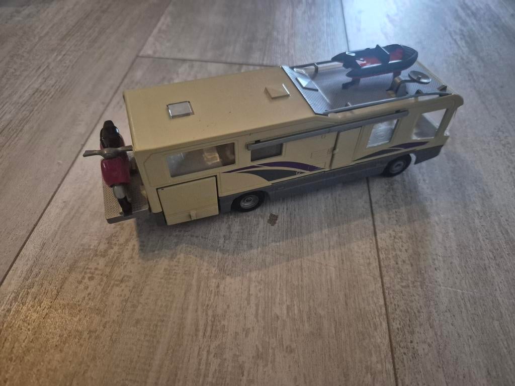 Siku Camper met boot, kart en scooter, Ophalen of Verzenden, Groter dan 1:32, Revell