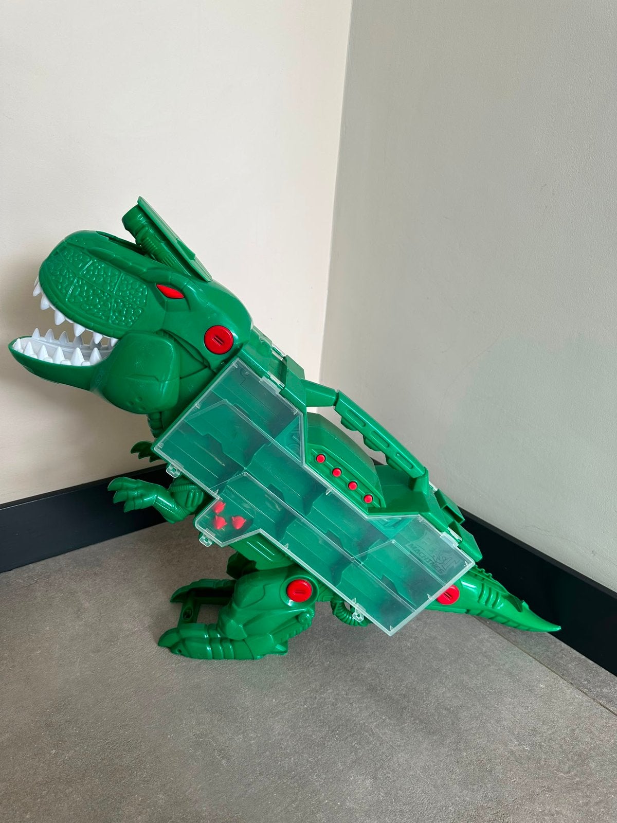 Beast Machines T-Rex opbergkoffer, Ophalen, Zo goed als nieuw
