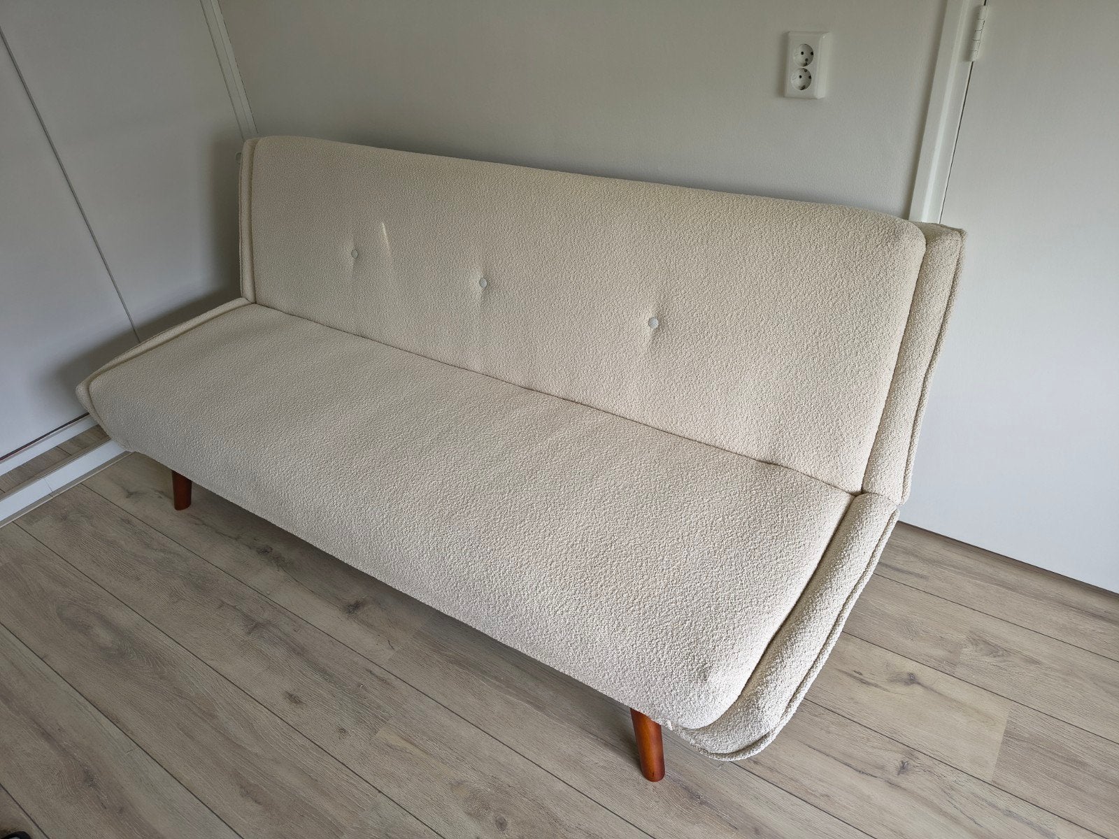 Slaapbank Liz (Nous Living), Ophalen, Tweepersoons, 190 cm of minder, Zo goed als nieuw