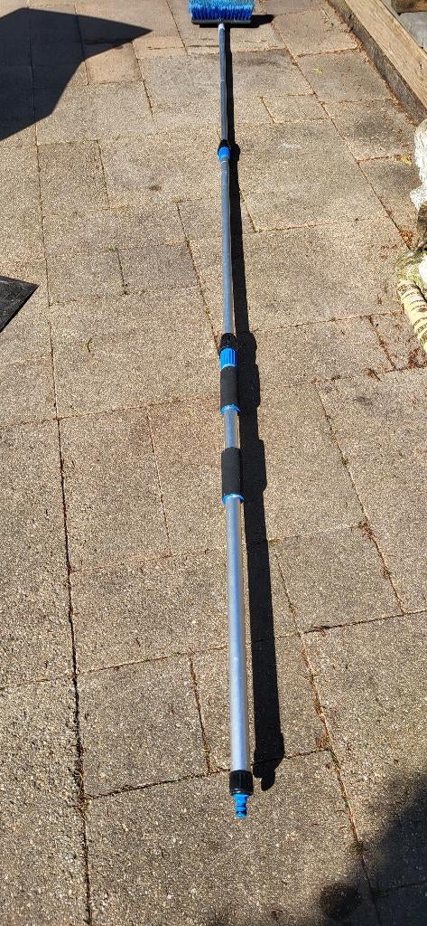 Telescopische wasborstel 3 meter uitschuifbaar, Ophalen, Bezem of Borstel