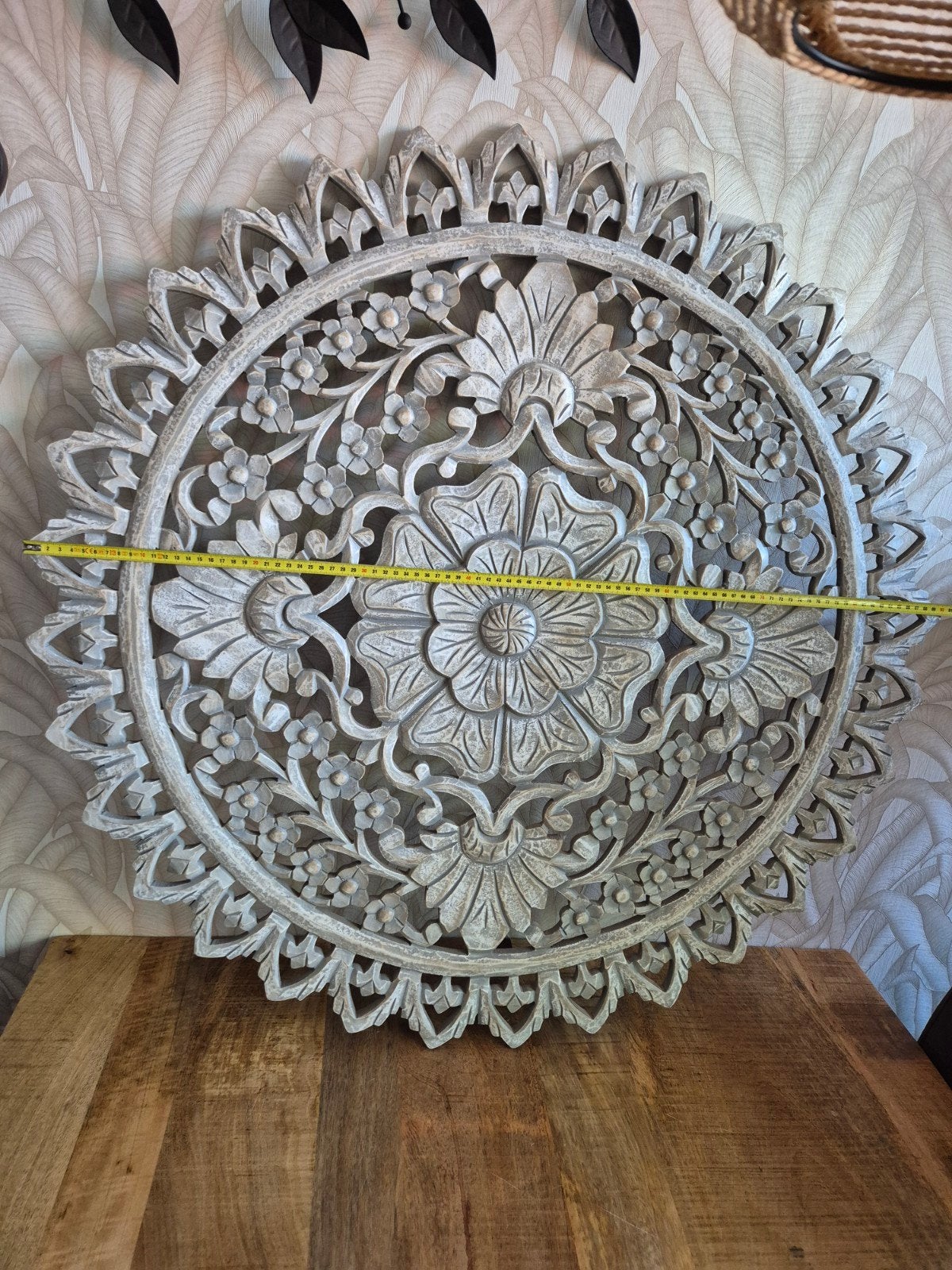prachtige wanddecoratie 90/90 cm, Huis en Inrichting, Woonaccessoires | Wanddecoraties, Ophalen, Zo goed als nieuw