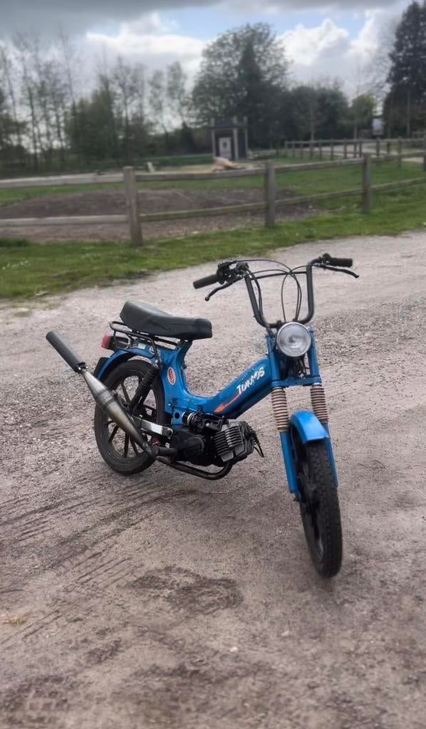Tomos A35 65cc, Ophalen, Gebruikt, Maximaal 45 km/u, Standard