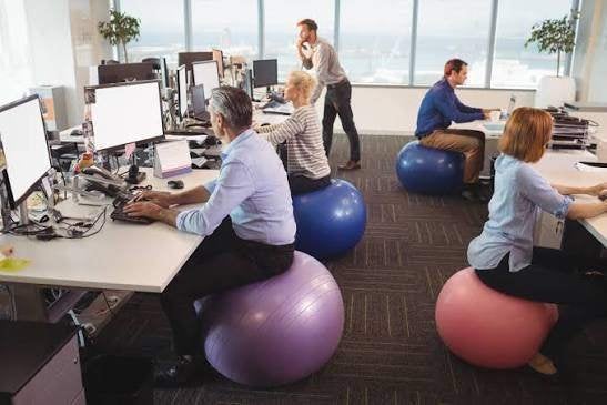 Gymnic Arte fitnessbal, multi inzetbaar voor hele lijf!, Ophalen of Verzenden, Gebruikt, Buik, Fitnessbal