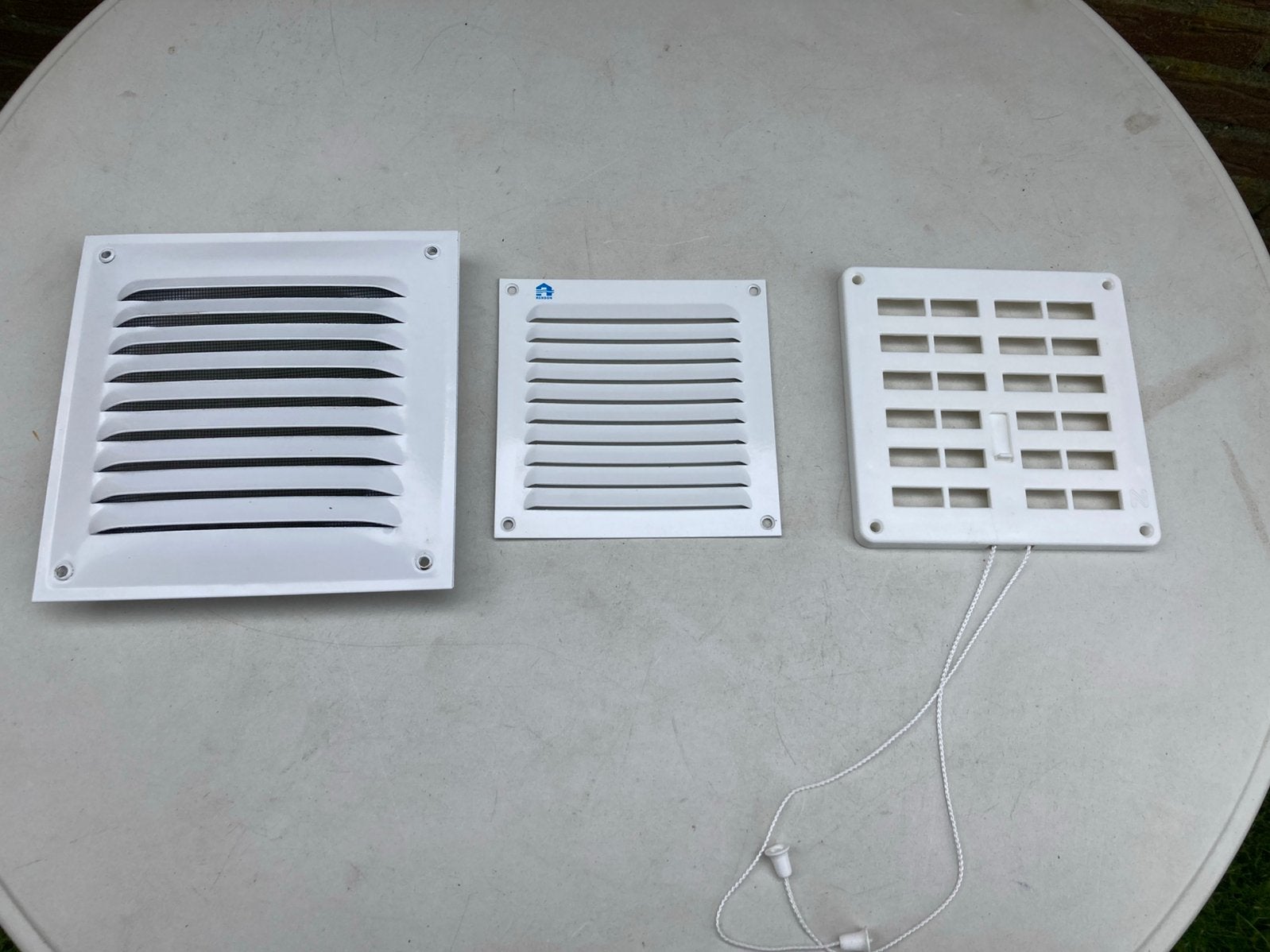 Ventilatie roosters wit, Ophalen of Verzenden