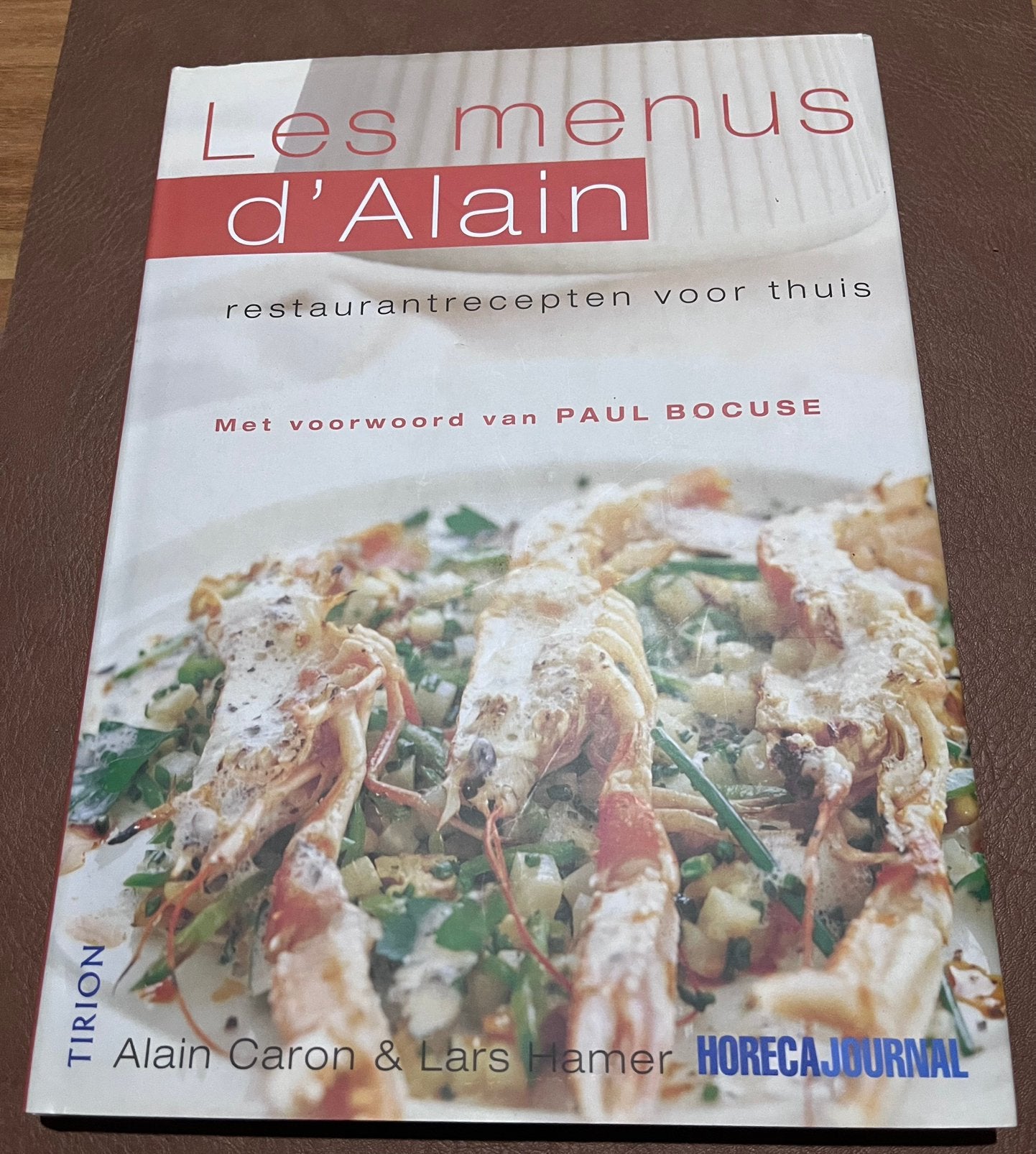 Boek - L. Hamer - Les menus d'Alain - Restaurantrecepten voo, Boeken, Kookboeken, L. Hamer; A. Caron, Azië en Oosters, Ophalen of Verzenden