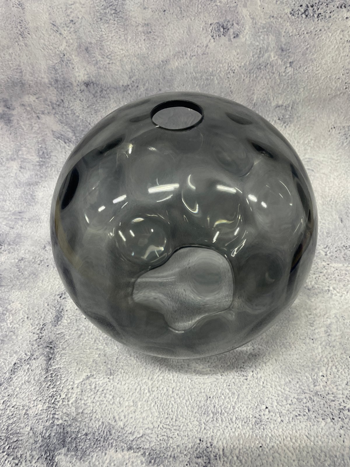 Made Ilaria Hanglamp Glazen Bol 20 cm Smoke Zwart, Huis en Inrichting, Ophalen of Verzenden, Gebruikt, Glas