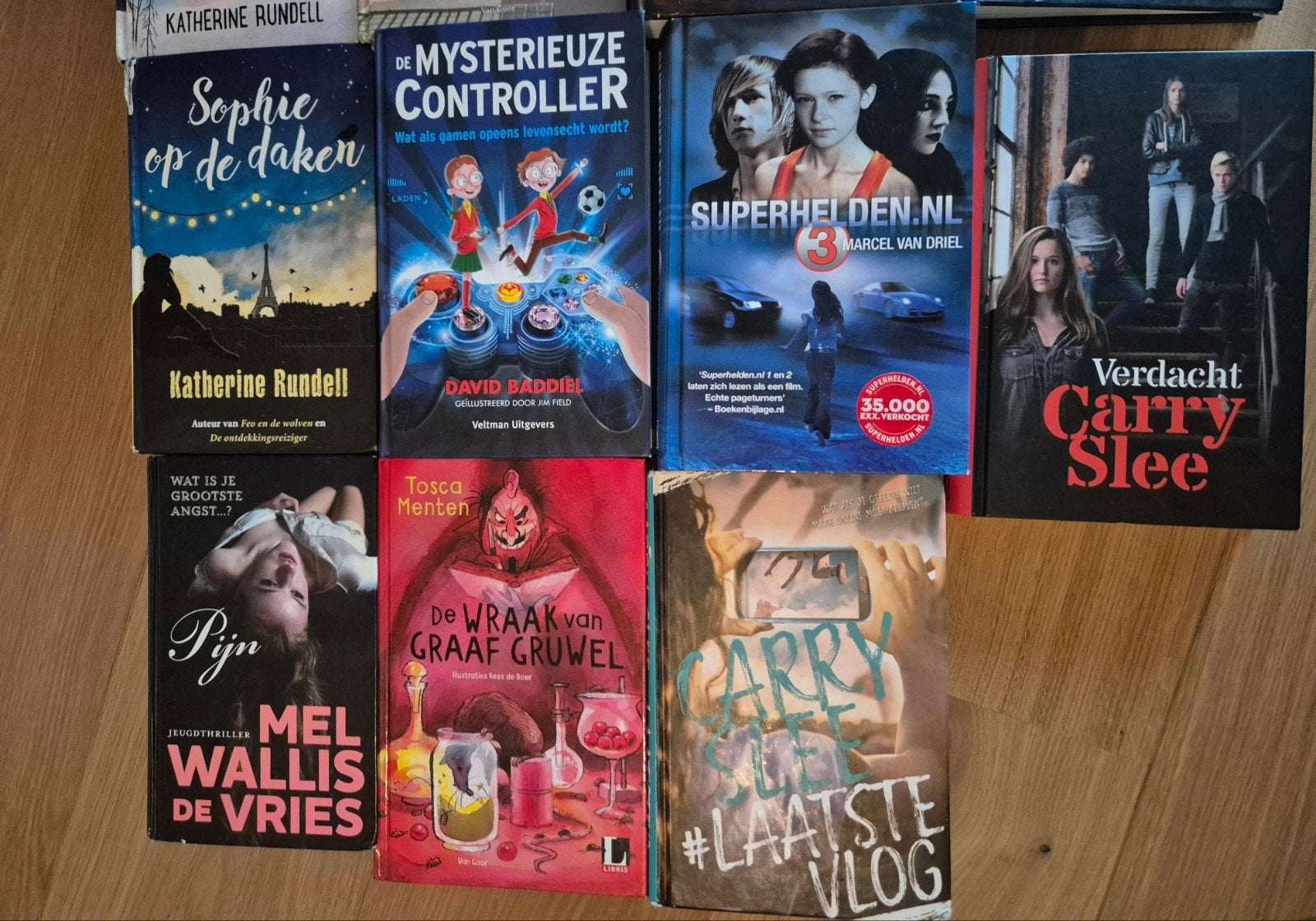 kinderboeken - jeugdtrillers - prehtenboeken, Ophalen of Verzenden, Zo goed als nieuw, Fictie algemeen