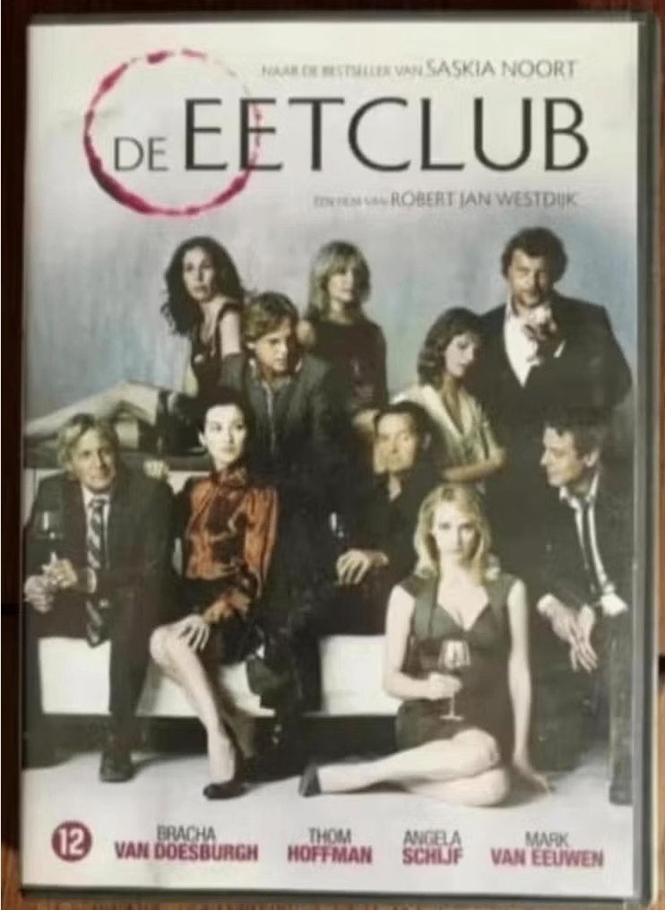 DVD De Eetclub; Bracha van Doesburgh, Thom Hoffman, Angela S, Vanaf 12 jaar, Ophalen of Verzenden, Zo goed als nieuw