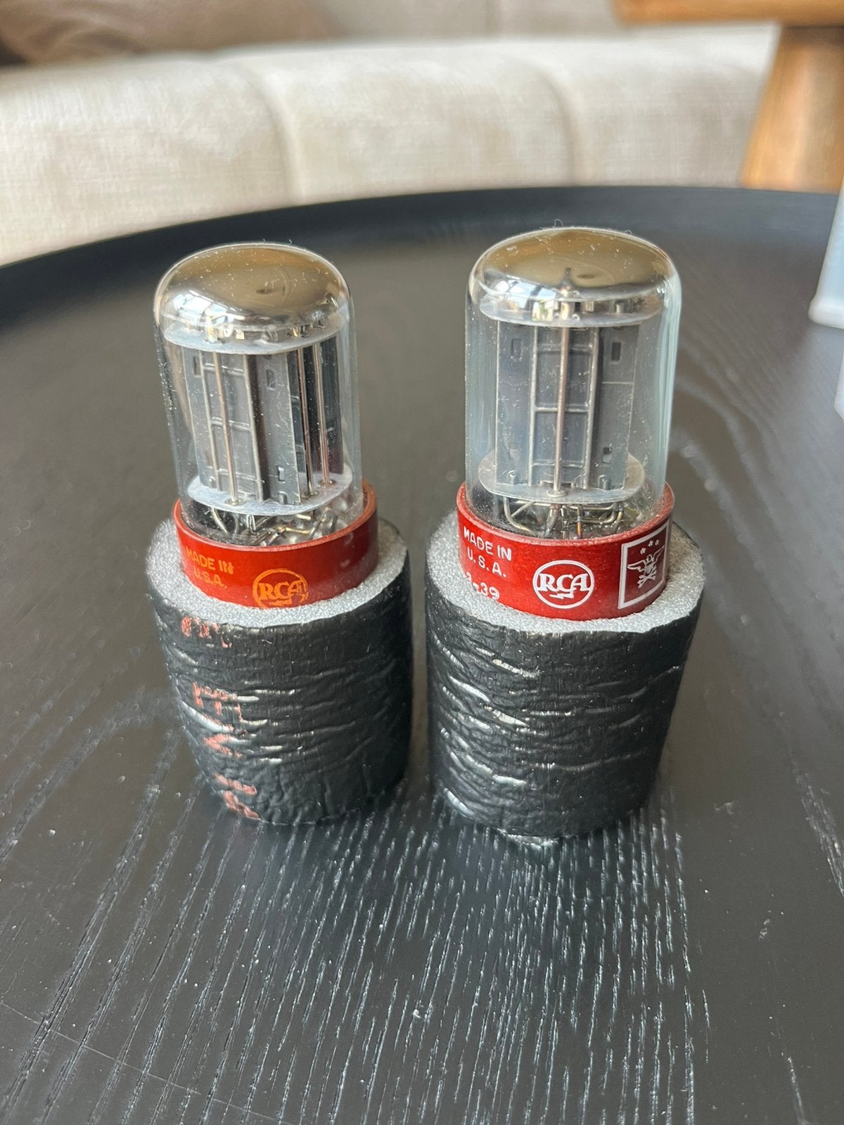 RCA 5691 special reds NOS matched pair, Ophalen of Verzenden, Buis of Buizen