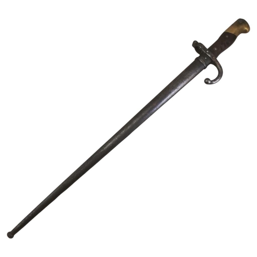 Armée française - Gras bajonet M1874 (nummergelijk), Verzamelen, Ophalen of Verzenden, Landmacht, Overige gebieden, Mes of Dolk