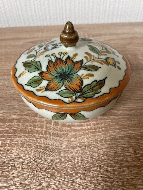 Royal Gouda Kitty Dekselpot - Schaal met Deksel Nr. 2607, Antiek en Kunst, Ophalen of Verzenden