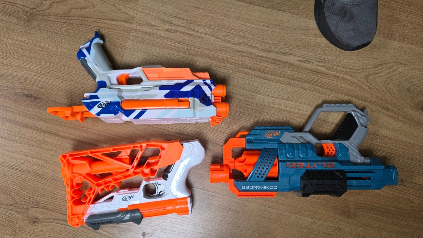 nerf geweren 3 stuks, Ophalen of Verzenden, Zo goed als nieuw
